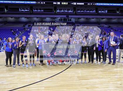 Thumbnail 1 in Broaddus vs. Eula (UIL 1A Basketball Division I Final Medal Ceremony) photogallery.