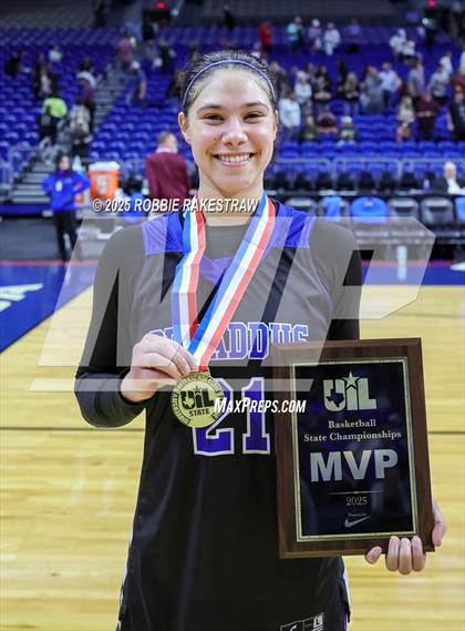Thumbnail 3 in Broaddus vs. Eula (UIL 1A Basketball Division I Final Medal Ceremony) photogallery.