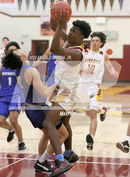 Thumbnail 1 in Irvington @ Liberty (CIF NCS D1 First Round) photogallery.