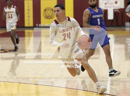 Thumbnail 1 in Irvington @ Liberty (CIF NCS D1 First Round) photogallery.