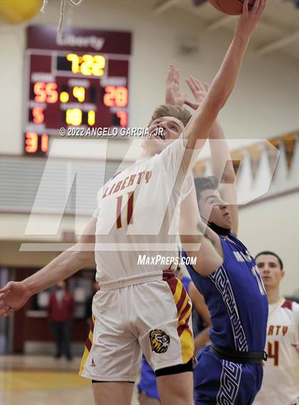 Thumbnail 2 in Irvington @ Liberty (CIF NCS D1 First Round) photogallery.
