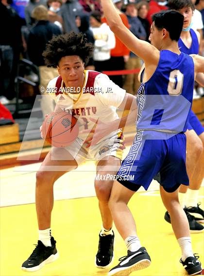Thumbnail 3 in Irvington @ Liberty (CIF NCS D1 First Round) photogallery.