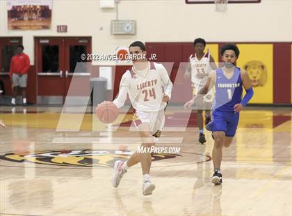 Thumbnail 3 in Irvington @ Liberty (CIF NCS D1 First Round) photogallery.