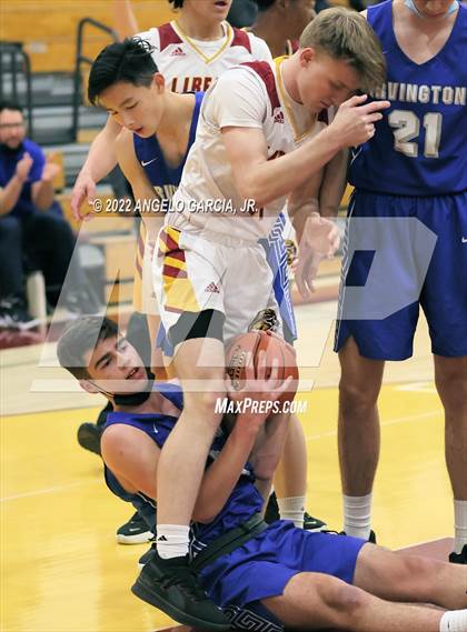 Thumbnail 2 in Irvington @ Liberty (CIF NCS D1 First Round) photogallery.