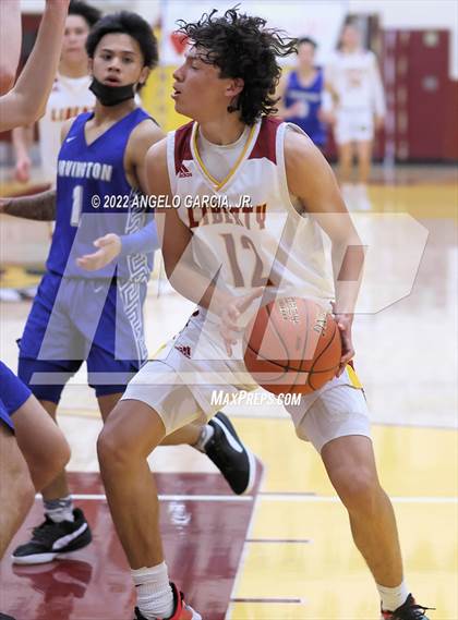 Thumbnail 3 in Irvington @ Liberty (CIF NCS D1 First Round) photogallery.