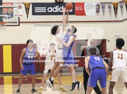 Thumbnail 2 in Irvington @ Liberty (CIF NCS D1 First Round) photogallery.