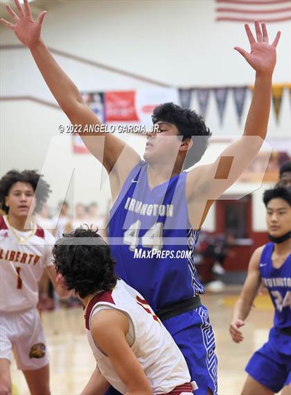 Thumbnail 3 in Irvington @ Liberty (CIF NCS D1 First Round) photogallery.