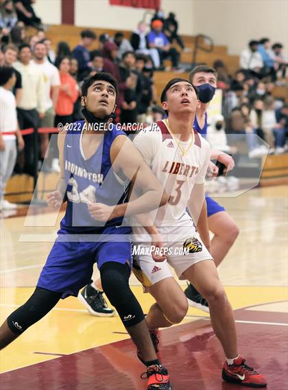 Thumbnail 1 in Irvington @ Liberty (CIF NCS D1 First Round) photogallery.