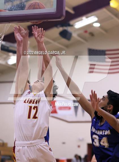 Thumbnail 2 in Irvington @ Liberty (CIF NCS D1 First Round) photogallery.