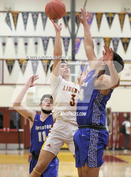 Thumbnail 3 in Irvington @ Liberty (CIF NCS D1 First Round) photogallery.