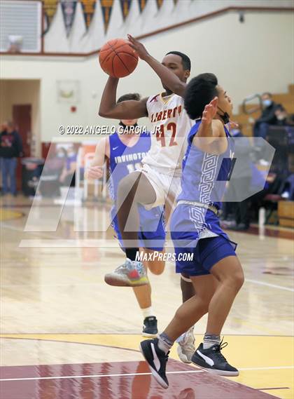 Thumbnail 2 in Irvington @ Liberty (CIF NCS D1 First Round) photogallery.