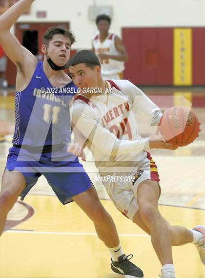 Thumbnail 3 in Irvington @ Liberty (CIF NCS D1 First Round) photogallery.