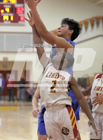 Thumbnail 3 in Irvington @ Liberty (CIF NCS D1 First Round) photogallery.