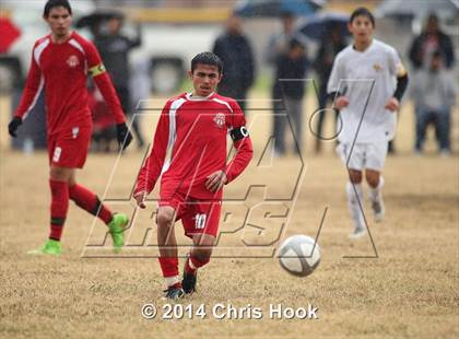 Thumbnail 2 in Tucson High Magnet School vs. Salpointe Catholic (Chris Maier Tournament - Semi Final Game) photogallery.