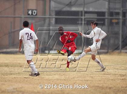 Thumbnail 3 in Tucson High Magnet School vs. Salpointe Catholic (Chris Maier Tournament - Semi Final Game) photogallery.