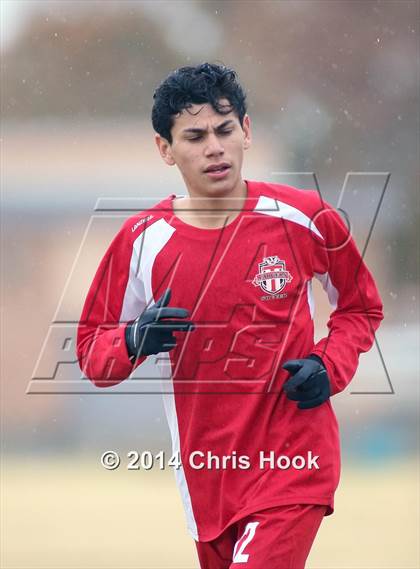 Thumbnail 1 in Tucson High Magnet School vs. Salpointe Catholic (Chris Maier Tournament - Semi Final Game) photogallery.