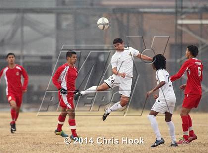 Thumbnail 3 in Tucson High Magnet School vs. Salpointe Catholic (Chris Maier Tournament - Semi Final Game) photogallery.