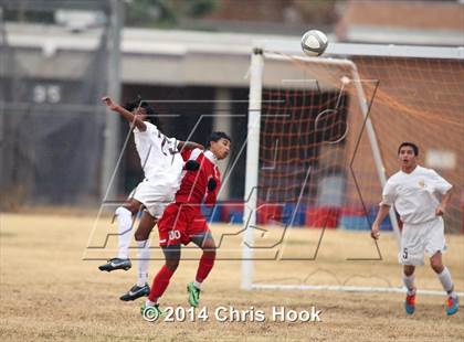 Thumbnail 3 in Tucson High Magnet School vs. Salpointe Catholic (Chris Maier Tournament - Semi Final Game) photogallery.