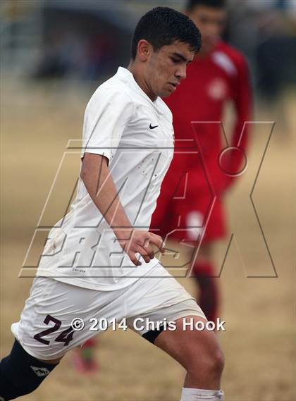 Thumbnail 2 in Tucson High Magnet School vs. Salpointe Catholic (Chris Maier Tournament - Semi Final Game) photogallery.