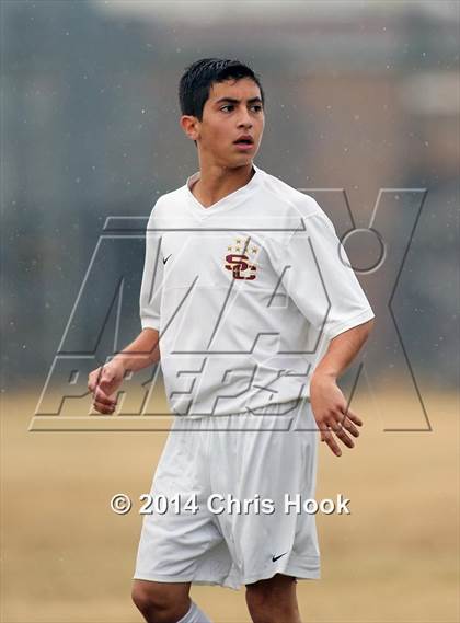 Thumbnail 2 in Tucson High Magnet School vs. Salpointe Catholic (Chris Maier Tournament - Semi Final Game) photogallery.
