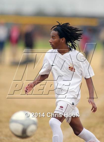 Thumbnail 1 in Tucson High Magnet School vs. Salpointe Catholic (Chris Maier Tournament - Semi Final Game) photogallery.