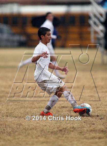 Thumbnail 2 in Tucson High Magnet School vs. Salpointe Catholic (Chris Maier Tournament - Semi Final Game) photogallery.