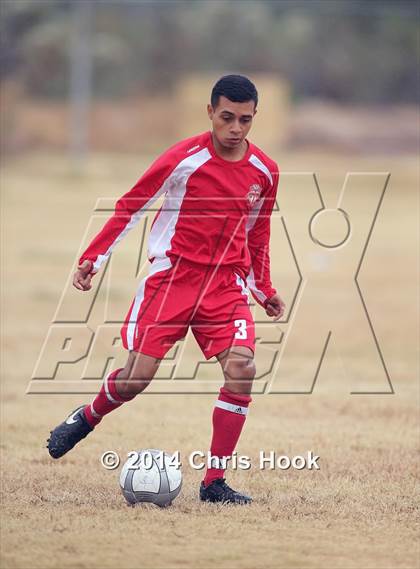 Thumbnail 3 in Tucson High Magnet School vs. Salpointe Catholic (Chris Maier Tournament - Semi Final Game) photogallery.