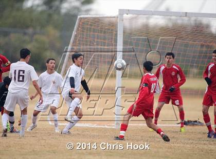 Thumbnail 2 in Tucson High Magnet School vs. Salpointe Catholic (Chris Maier Tournament - Semi Final Game) photogallery.