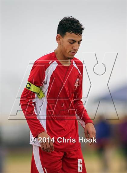 Thumbnail 3 in Tucson High Magnet School vs. Salpointe Catholic (Chris Maier Tournament - Semi Final Game) photogallery.