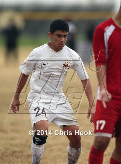 Thumbnail 1 in Tucson High Magnet School vs. Salpointe Catholic (Chris Maier Tournament - Semi Final Game) photogallery.