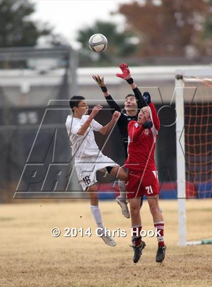 Thumbnail 1 in Tucson High Magnet School vs. Salpointe Catholic (Chris Maier Tournament - Semi Final Game) photogallery.
