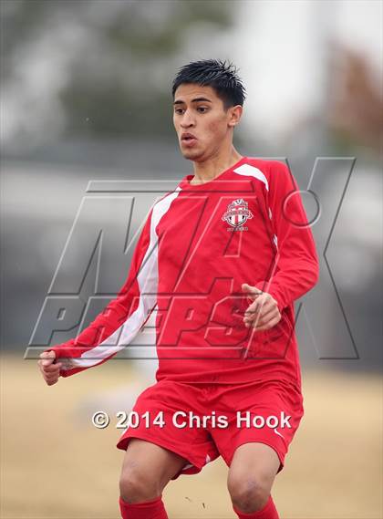 Thumbnail 3 in Tucson High Magnet School vs. Salpointe Catholic (Chris Maier Tournament - Semi Final Game) photogallery.
