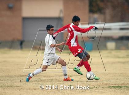 Thumbnail 2 in Tucson High Magnet School vs. Salpointe Catholic (Chris Maier Tournament - Semi Final Game) photogallery.