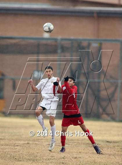 Thumbnail 3 in Tucson High Magnet School vs. Salpointe Catholic (Chris Maier Tournament - Semi Final Game) photogallery.