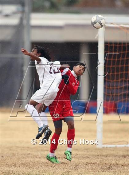 Thumbnail 2 in Tucson High Magnet School vs. Salpointe Catholic (Chris Maier Tournament - Semi Final Game) photogallery.