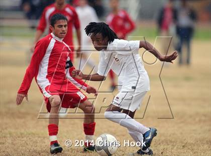 Thumbnail 1 in Tucson High Magnet School vs. Salpointe Catholic (Chris Maier Tournament - Semi Final Game) photogallery.