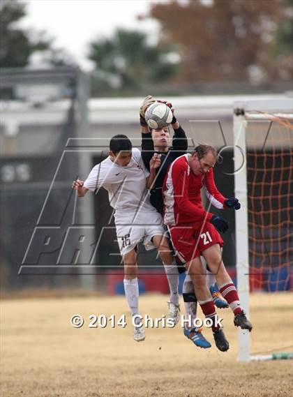 Thumbnail 1 in Tucson High Magnet School vs. Salpointe Catholic (Chris Maier Tournament - Semi Final Game) photogallery.