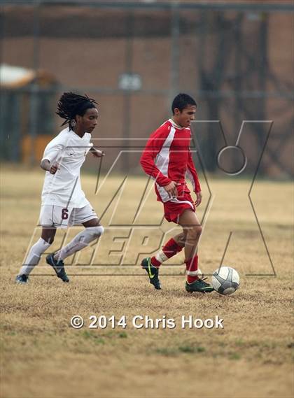 Thumbnail 2 in Tucson High Magnet School vs. Salpointe Catholic (Chris Maier Tournament - Semi Final Game) photogallery.