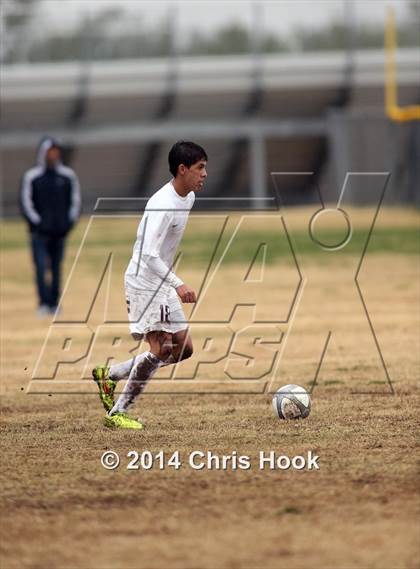 Thumbnail 3 in Tucson High Magnet School vs. Salpointe Catholic (Chris Maier Tournament - Semi Final Game) photogallery.