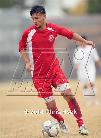 Thumbnail 1 in Tucson High Magnet School vs. Salpointe Catholic (Chris Maier Tournament - Semi Final Game) photogallery.