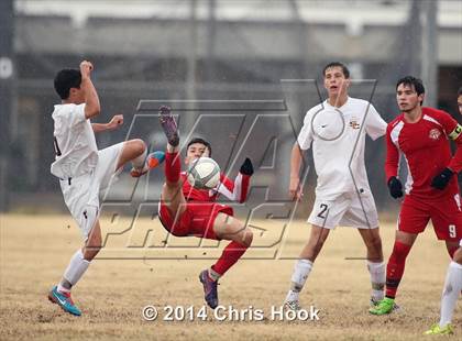 Thumbnail 2 in Tucson High Magnet School vs. Salpointe Catholic (Chris Maier Tournament - Semi Final Game) photogallery.