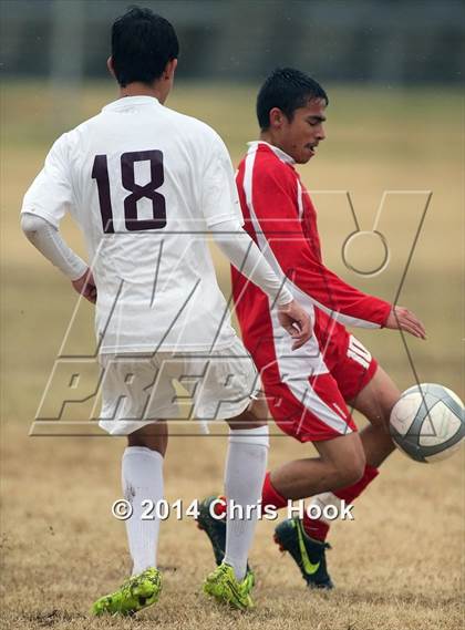 Thumbnail 2 in Tucson High Magnet School vs. Salpointe Catholic (Chris Maier Tournament - Semi Final Game) photogallery.