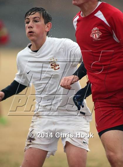 Thumbnail 2 in Tucson High Magnet School vs. Salpointe Catholic (Chris Maier Tournament - Semi Final Game) photogallery.