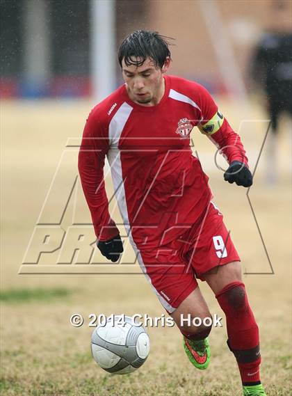 Thumbnail 3 in Tucson High Magnet School vs. Salpointe Catholic (Chris Maier Tournament - Semi Final Game) photogallery.