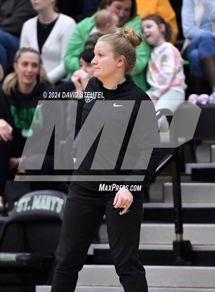 Thumbnail 1 in St. Mary's vs. Rancho Christian (St. Mary's MLK Showcase) photogallery.