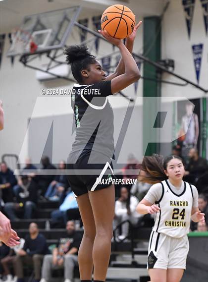Thumbnail 1 in St. Mary's vs. Rancho Christian (St. Mary's MLK Showcase) photogallery.