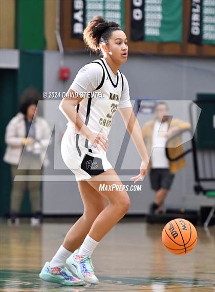 Thumbnail 2 in St. Mary's vs. Rancho Christian (St. Mary's MLK Showcase) photogallery.