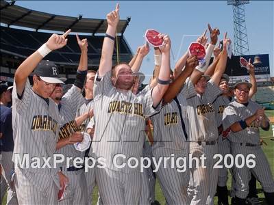 Thumbnail 2 in Quartz Hill vs. Vista Murrieta (D3 Section Final) photogallery.