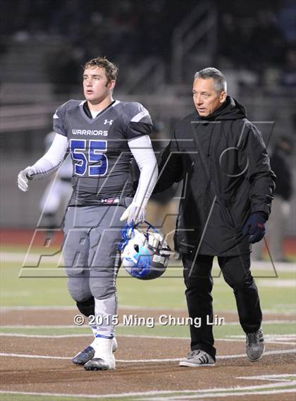 Thumbnail 3 in Saddleback Valley Christian vs. Kennedy (CIF SoCal Regional 5-A Division Final) photogallery.