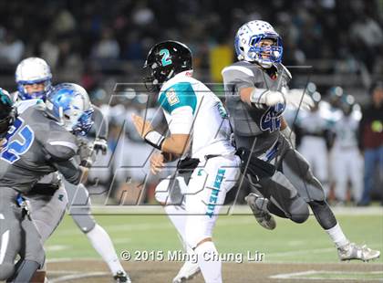 Thumbnail 1 in Saddleback Valley Christian vs. Kennedy (CIF SoCal Regional 5-A Division Final) photogallery.